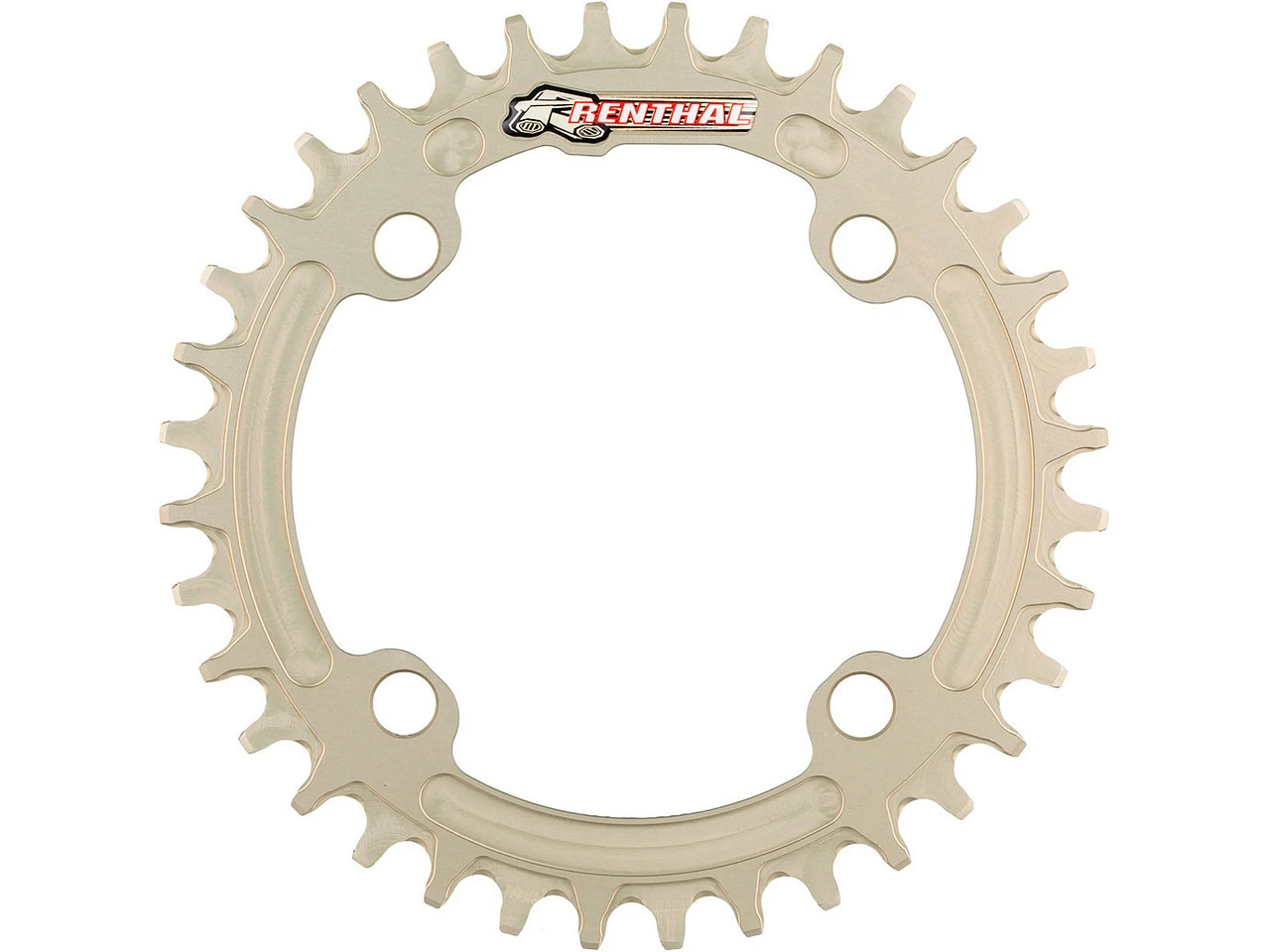 Renthal 1XR Kettenblatt, 4-Arm, 104 Mm Lochkreis 3 Renthal 1XR Kettenblatt, 4-Arm, 104 Mm Lochkreis