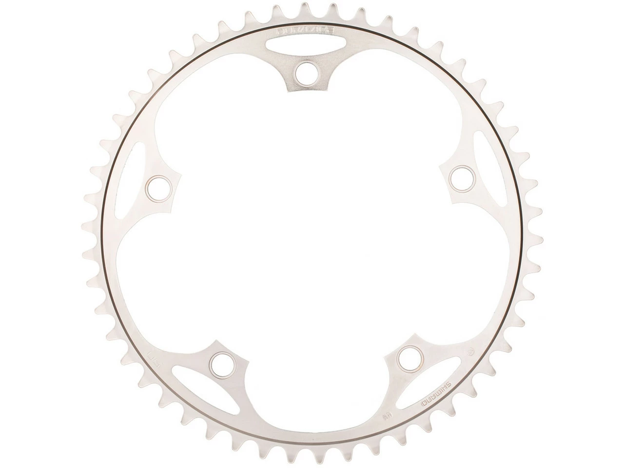 Shimano Dura-Ace Track Kettenblatt FC-7710 5-Arm 1-fach 1/2"x1/8" 3 Shimano Dura-Ace Track Kettenblatt FC-7710 5-Arm 1-fach 1/2"x1/8"