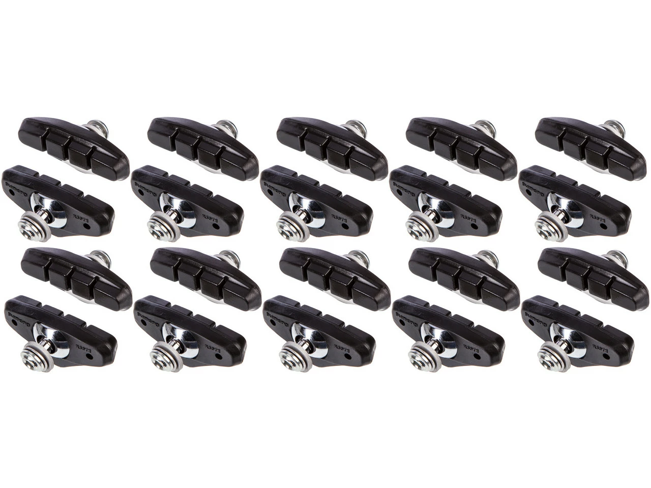 Shimano Bremsschuhe R50T2 Für Tiagra, Sora (BR-4600) - 5 Paar 3 Shimano Bremsschuhe R50T2 Für Tiagra, Sora (BR-4600) - 5 Paar