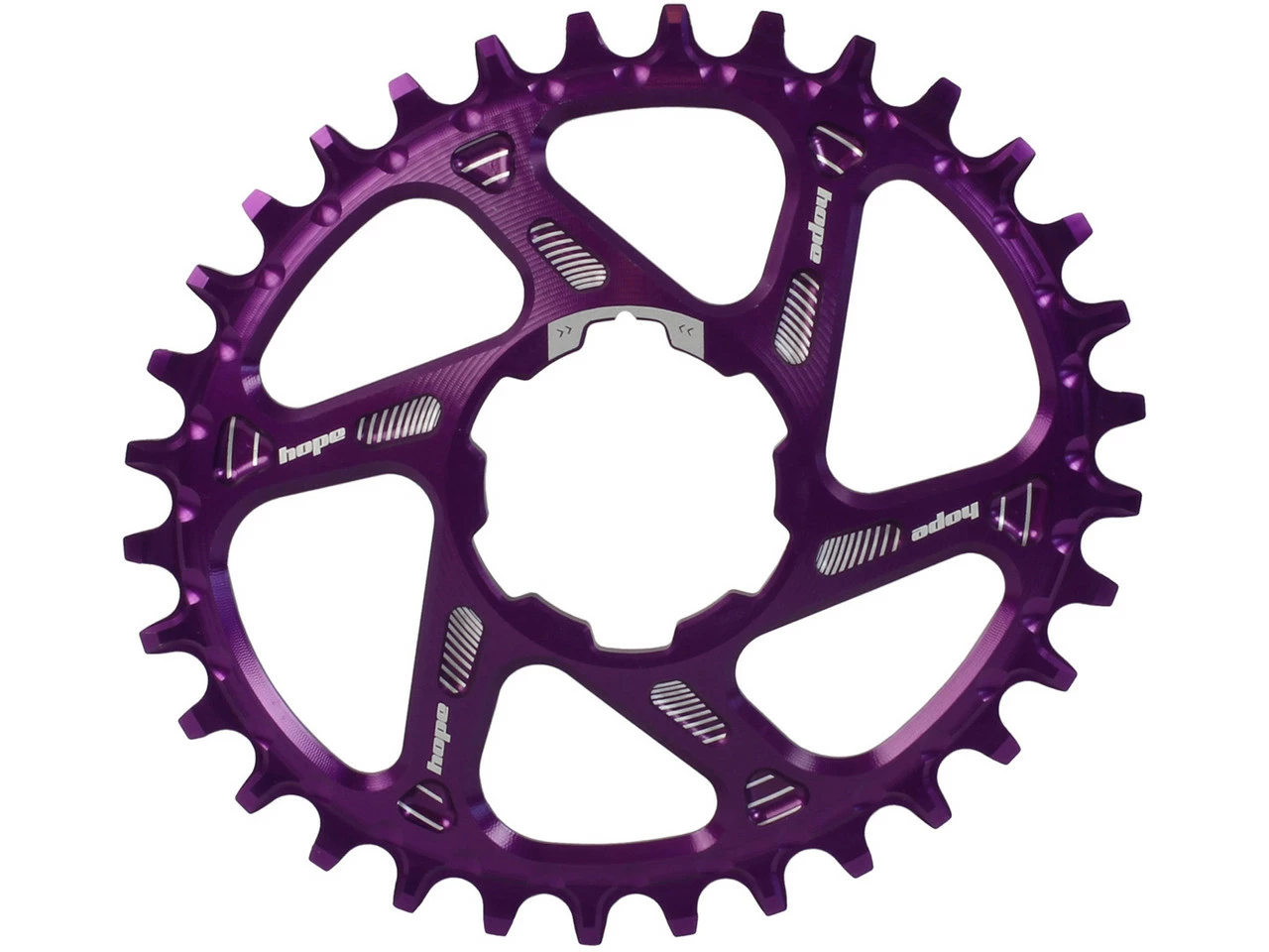 HOPE Oval Spiderless Retainer Ring Direct Mount Kettenblatt 5 HOPE Oval Spiderless Retainer Ring Direct Mount Kettenblatt – Bild 3