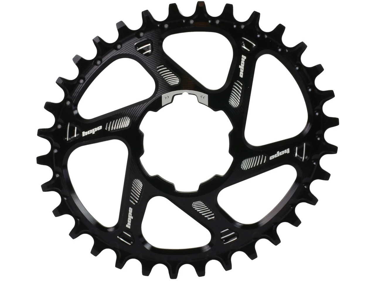 HOPE Oval Spiderless Retainer Ring Direct Mount Kettenblatt 7 HOPE Oval Spiderless Retainer Ring Direct Mount Kettenblatt – Bild 5