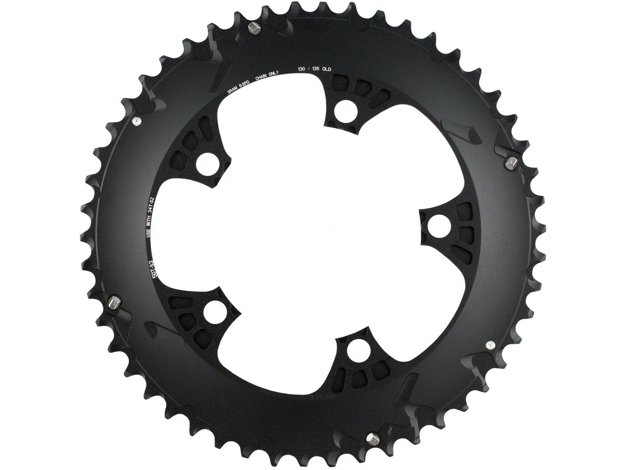 SRAM Kettenblatt Red B2 X-Glide 2-Pin, 5-Arm, 110 Mm Lochkreis 4 SRAM Kettenblatt Red B2 X-Glide 2-Pin, 5-Arm, 110 Mm Lochkreis – Bild 2