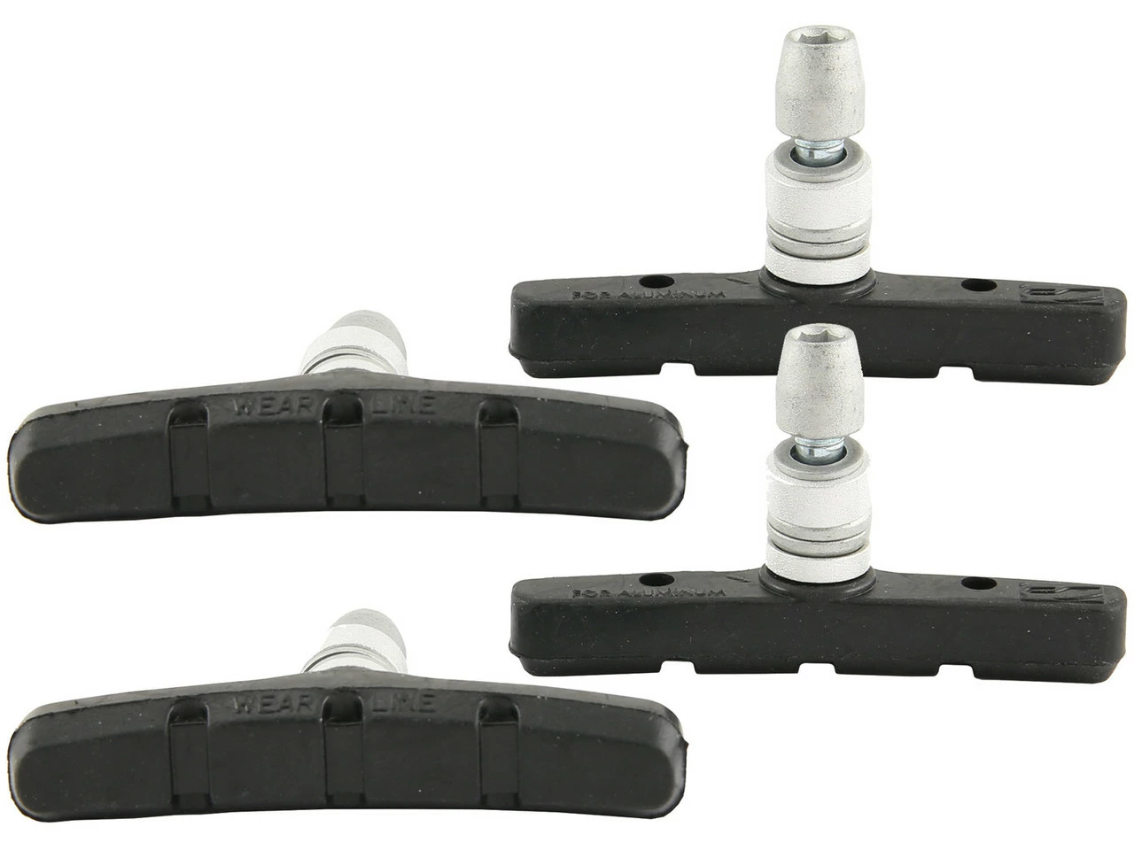 Contec Bremsschuhe V-Stop Symmetrisch 2er-Set 3 Contec Bremsschuhe V-Stop Symmetrisch 2er-Set