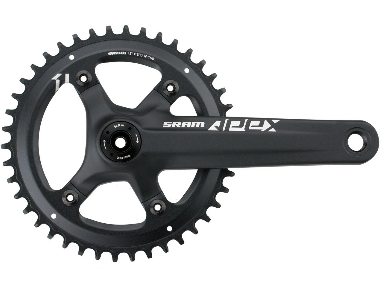 SRAM Apex 1 BB30 1x10-/1x11-fach, 110 Mm Kurbelgarnitur 3 SRAM Apex 1 BB30 1x10-/1x11-fach, 110 Mm Kurbelgarnitur