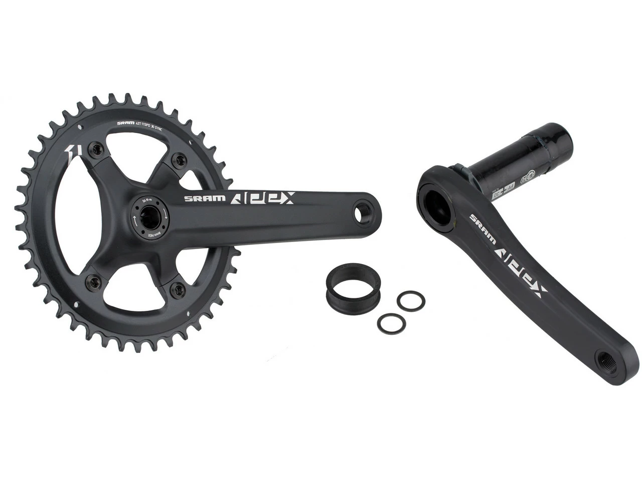 SRAM Apex 1 BB30 1x10-/1x11-fach, 110 Mm Kurbelgarnitur 6 SRAM Apex 1 BB30 1x10-/1x11-fach, 110 Mm Kurbelgarnitur – Bild 4