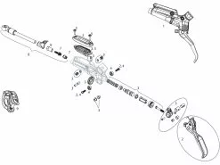 SRAM Ersatzteile Guide Ultimate (A1) Bremshebel (2015-2019)