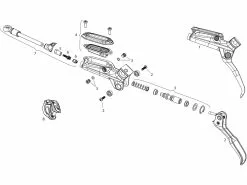 SRAM Ersatzteile Level Ultimate Bremshebel