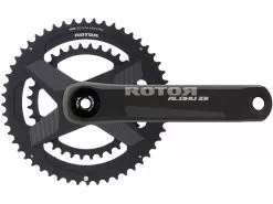 Rotor ALDHU 3D+ Kurbelgarnitur Mit Direct Mount Spidering, NoQ