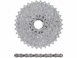 SRAM PG-970 Kassette + PC 971 Kette 9-fach Verschleißset