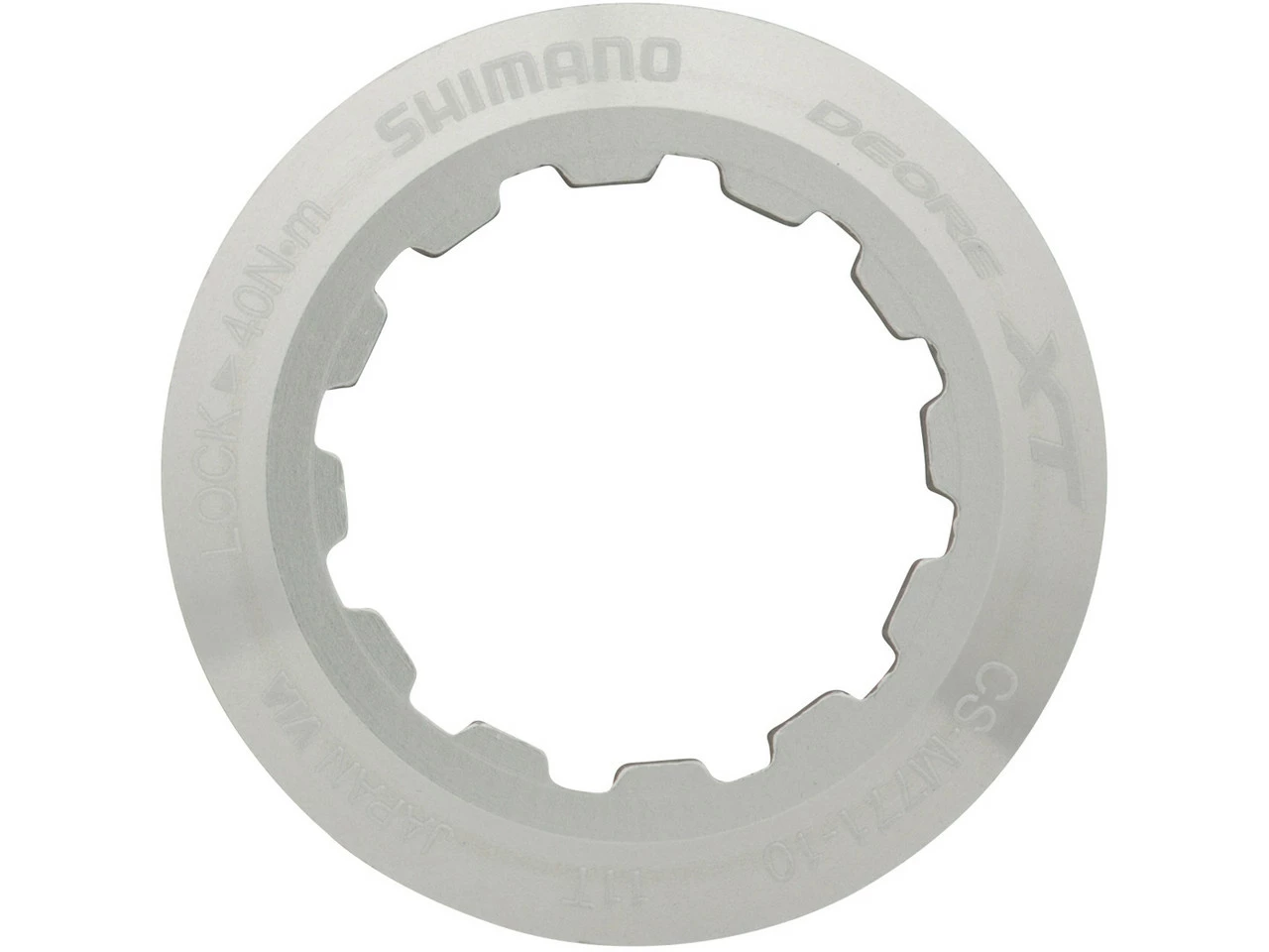 Shimano Verschlussring Für XT CS-M771-10 10-fach 3 Shimano Verschlussring Für XT CS-M771-10 10-fach