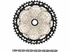 Shimano XT Kassette CS-M8100-12 + Kette CN-M8100 12-fach Verschleißset
