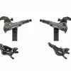 Shimano XT V+h Set Scheibenbremse BR-M8120 / BR-M8100 Mit Resinbelag J-Kit -DMR BremsbelagVerkäufe 274747