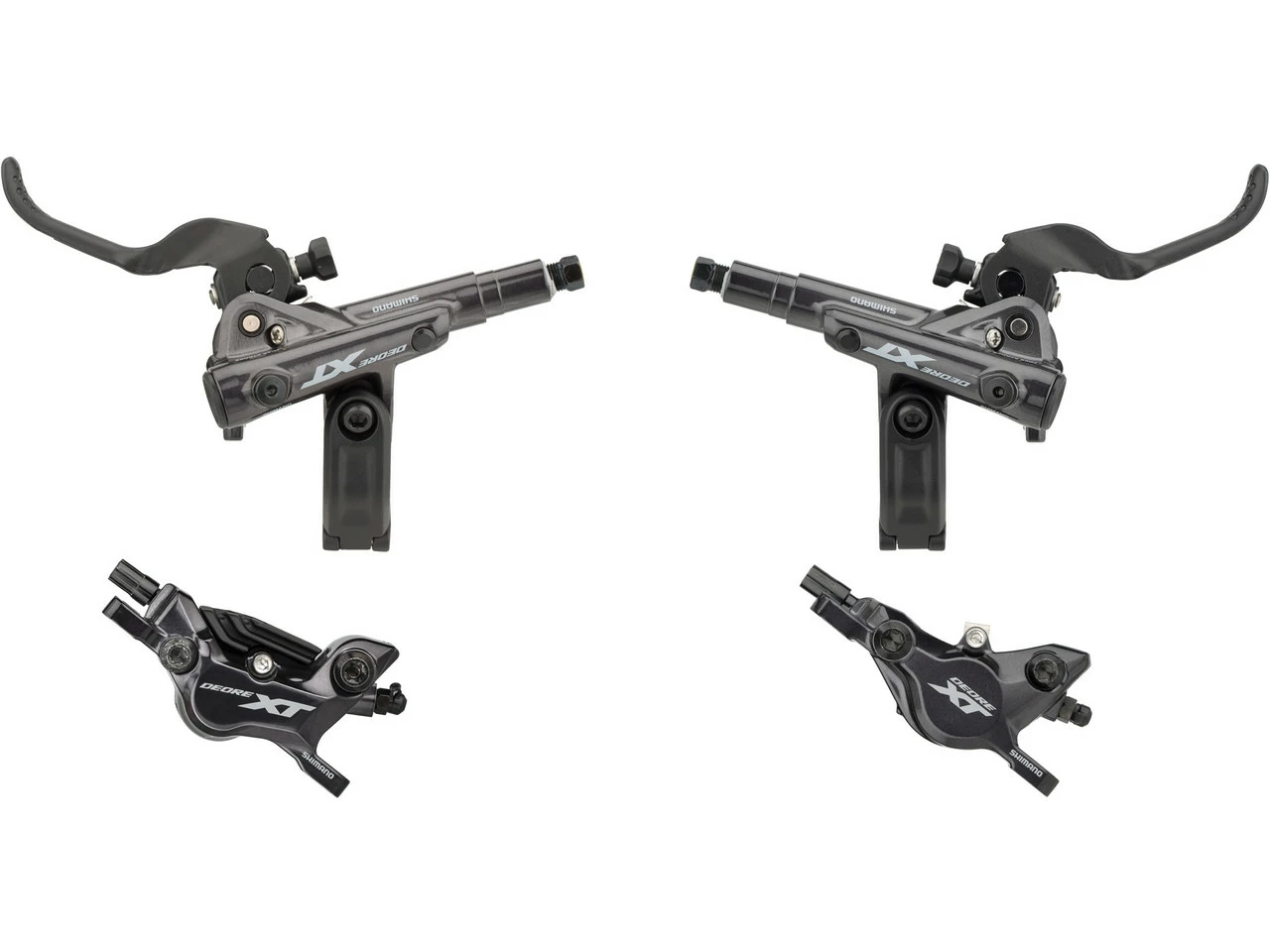 Shimano XT V+h Set Scheibenbremse BR-M8120 / BR-M8100 Mit Resinbelag J-Kit 3 Shimano XT V+h Set Scheibenbremse BR-M8120 / BR-M8100 Mit Resinbelag J-Kit
