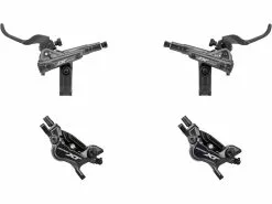 Shimano XT V+h Set Scheibenbremse BR-M8120 Mit Resinbelag J-Kit