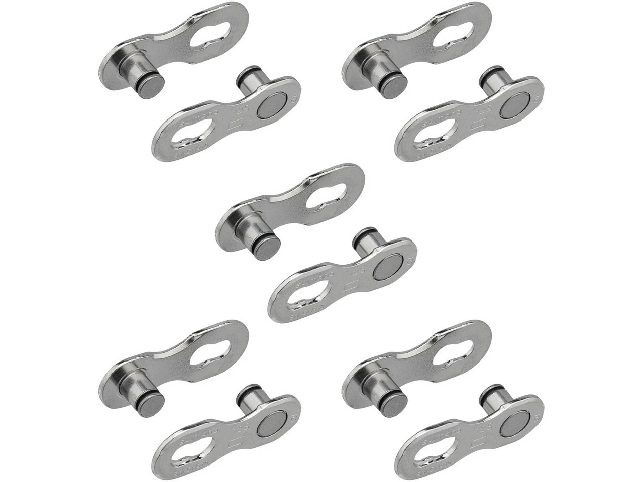 Shimano Kettenschloss SM-CN910-12 Quick-Link - 5 Stück 3 Shimano Kettenschloss SM-CN910-12 Quick-Link - 5 Stück