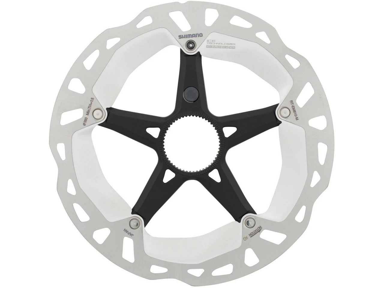 Shimano Bremsscheibe RT-EM810 Center Lock Für STEPS Mit Außenverzahnung 3 Shimano Bremsscheibe RT-EM810 Center Lock Für STEPS Mit Außenverzahnung