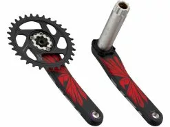 SRAM X01 Eagle Boost DUB DM 12-fach Carbon Kurbelgarnitur -DMR BremsbelagVerkäufe 338678