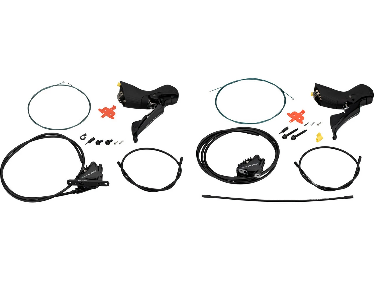 Shimano 105 V+h Set BR-R7070 + ST-R7020 Scheibenbremse 10 Shimano 105 V+h Set BR-R7070 + ST-R7020 Scheibenbremse – Bild 8