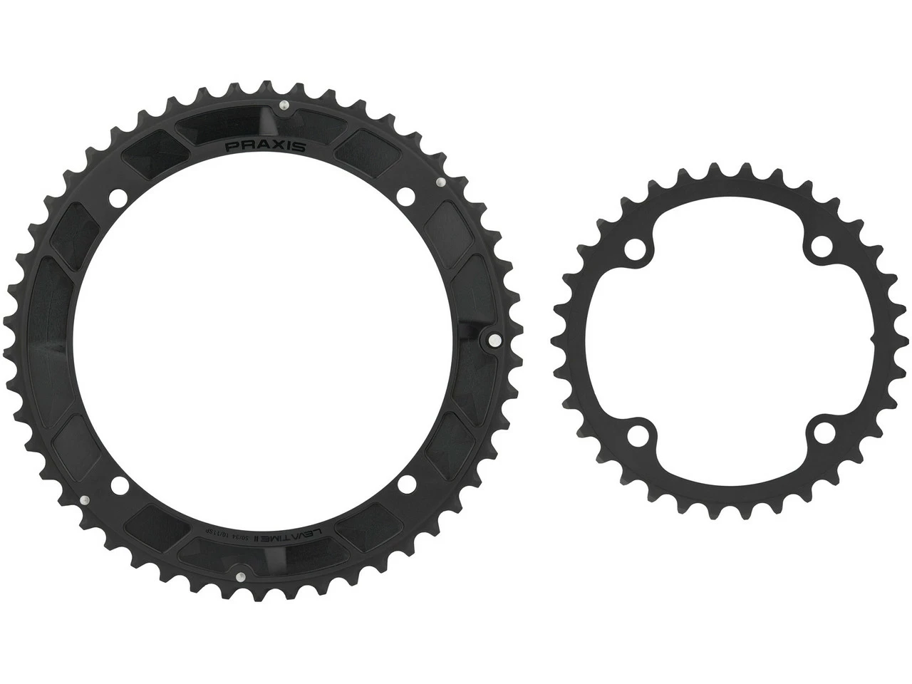 Praxis Works X-Rings Road Kettenblatt-Set, 4-Arm, 160/104 Mm Lochkreis 5 Praxis Works X-Rings Road Kettenblatt-Set, 4-Arm, 160/104 Mm Lochkreis – Bild 3