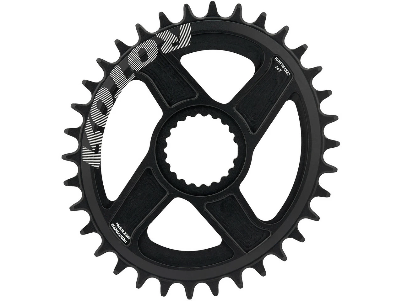 Rotor Kettenblatt Direct Mount Shimano MTB 12-fach, Q-Rings 7 Rotor Kettenblatt Direct Mount Shimano MTB 12-fach, Q-Rings – Bild 5