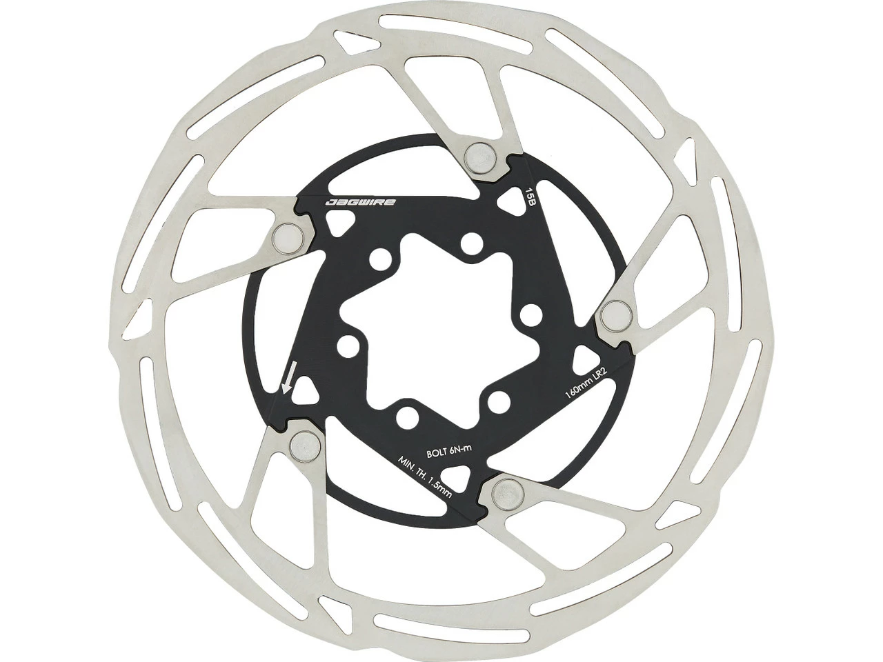 JAGWIRE Pro LR2 Disc 6-Loch Bremsscheibe 6 JAGWIRE Pro LR2 Disc 6-Loch Bremsscheibe – Bild 4