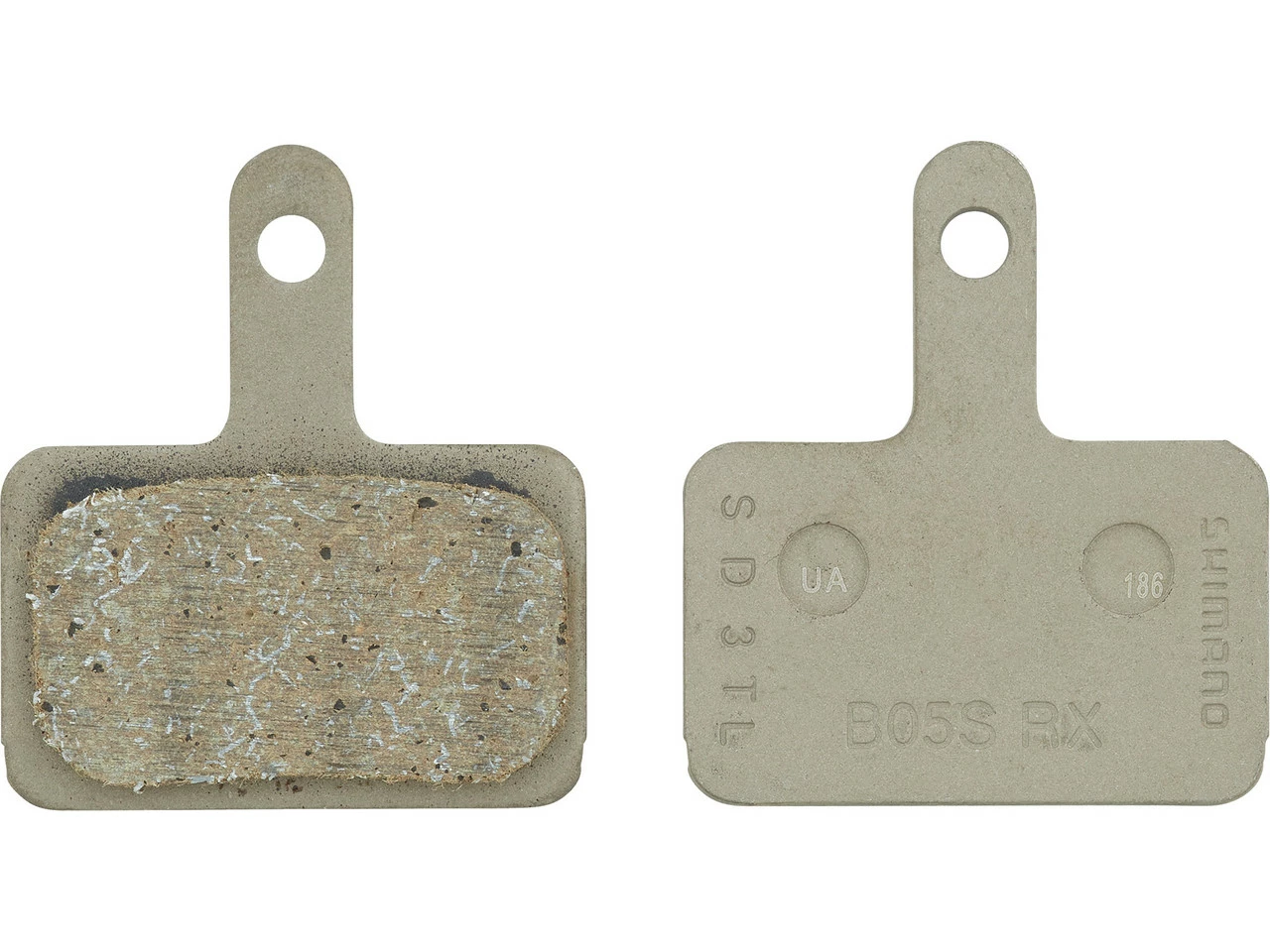 Shimano Bremsbeläge B05S-RX - 50 Paar 4 Shimano Bremsbeläge B05S-RX - 50 Paar – Bild 2