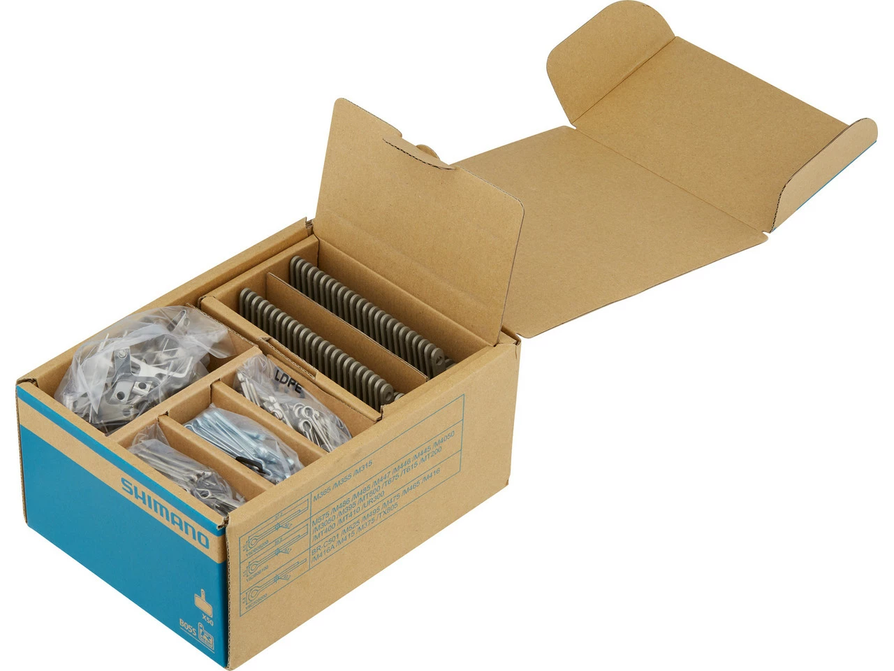 Shimano Bremsbeläge B05S-RX - 50 Paar 6 Shimano Bremsbeläge B05S-RX - 50 Paar – Bild 4