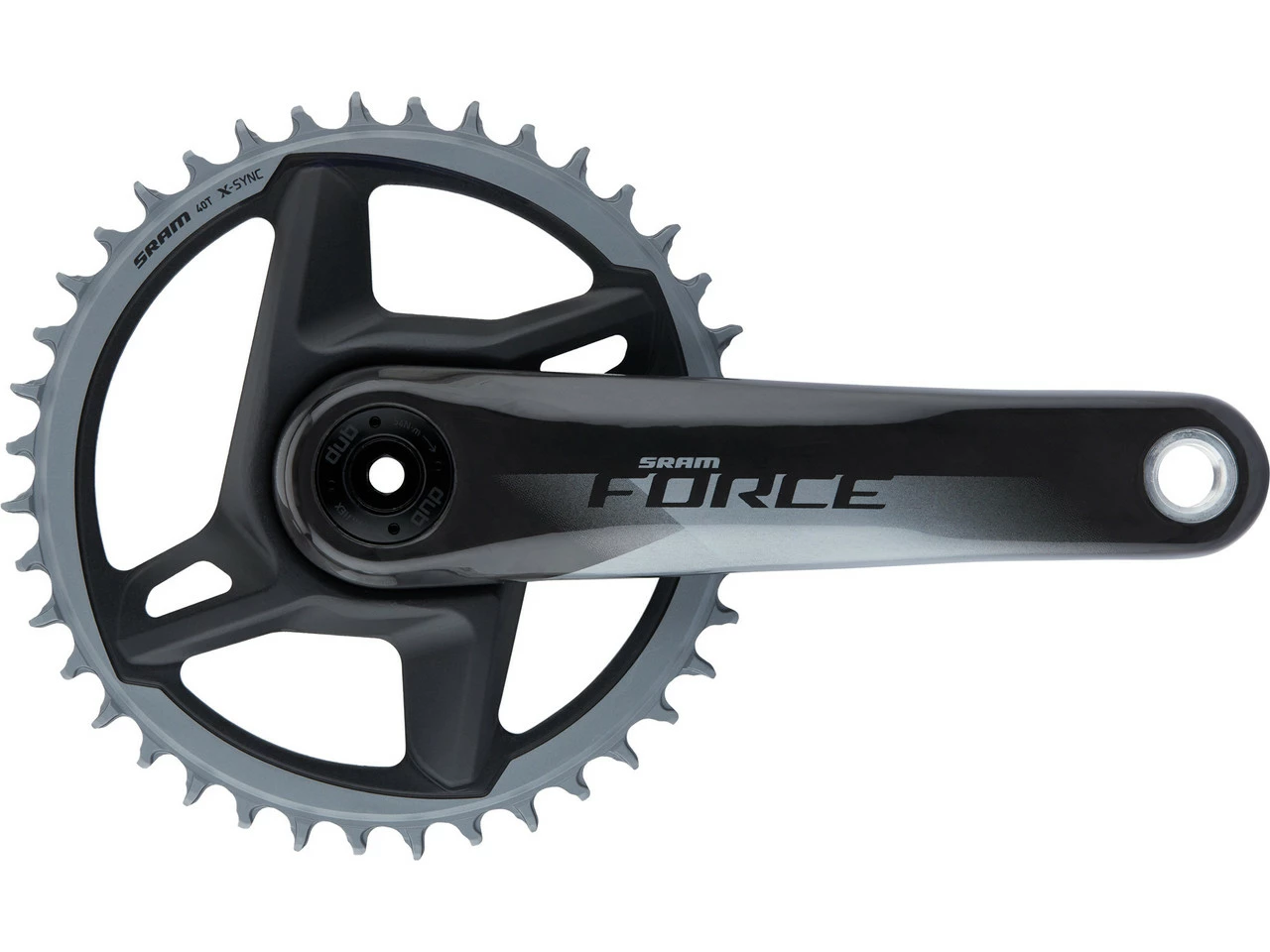 SRAM Force 1 Wide DUB 1x12-fach Carbon Kurbelgarnitur 3 SRAM Force 1 Wide DUB 1x12-fach Carbon Kurbelgarnitur