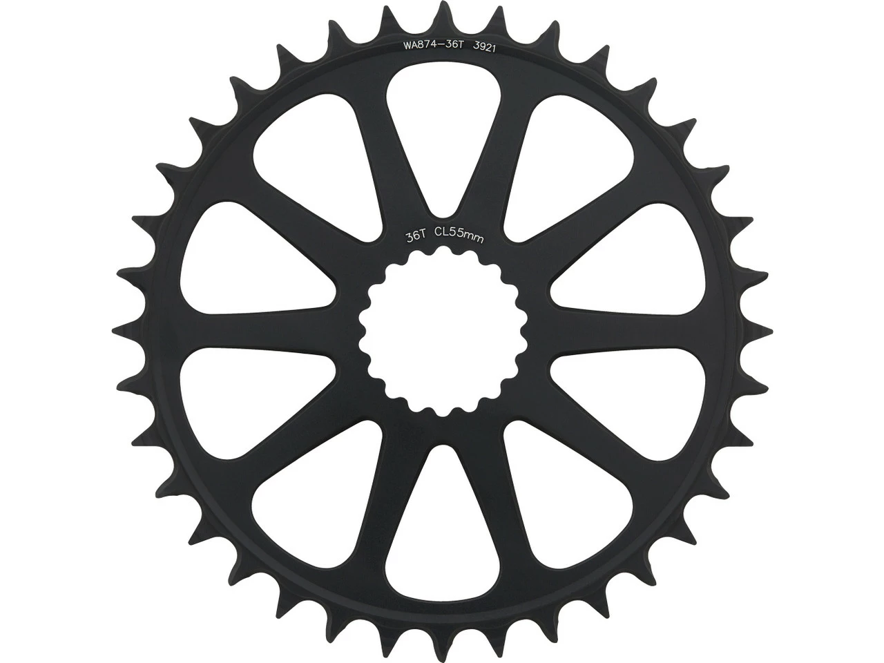 Cannondale HollowGram SpideRing SL 10-Arm 55 CL Kettenblatt 4 Cannondale HollowGram SpideRing SL 10-Arm 55 CL Kettenblatt – Bild 2