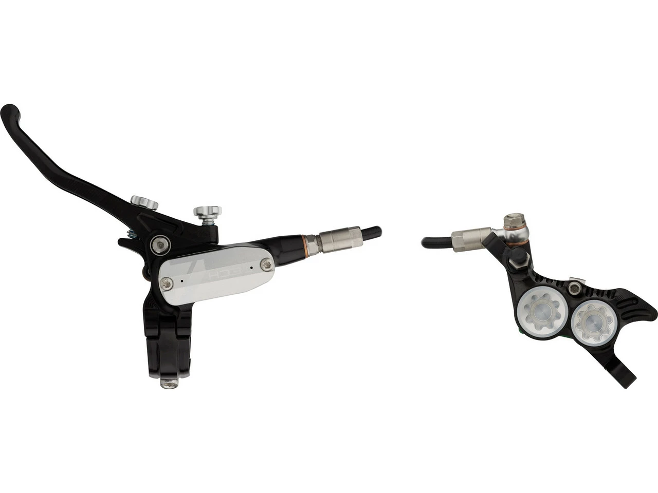 HOPE Tech 4 V4 V+h Set Scheibenbremse Mit Kunststoffleitung 4 HOPE Tech 4 V4 V+h Set Scheibenbremse Mit Kunststoffleitung – Bild 2