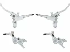 HOPE Tech 4 V4 V+h Set Scheibenbremse Mit Kunststoffleitung 75 HOPE Tech 4 V4 V+h Set Scheibenbremse Mit Kunststoffleitung -DMR BremsbelagVerkäufe 456893