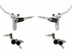 HOPE Tech 4 V4 V+h Set Scheibenbremse Mit Stahlflexleitung 31 HOPE Tech 4 V4 V+h Set Scheibenbremse Mit Stahlflexleitung -DMR BremsbelagVerkäufe 459499