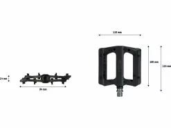 HT NANO-P PA12A Plattformpedale -DMR BremsbelagVerkäufe 461282