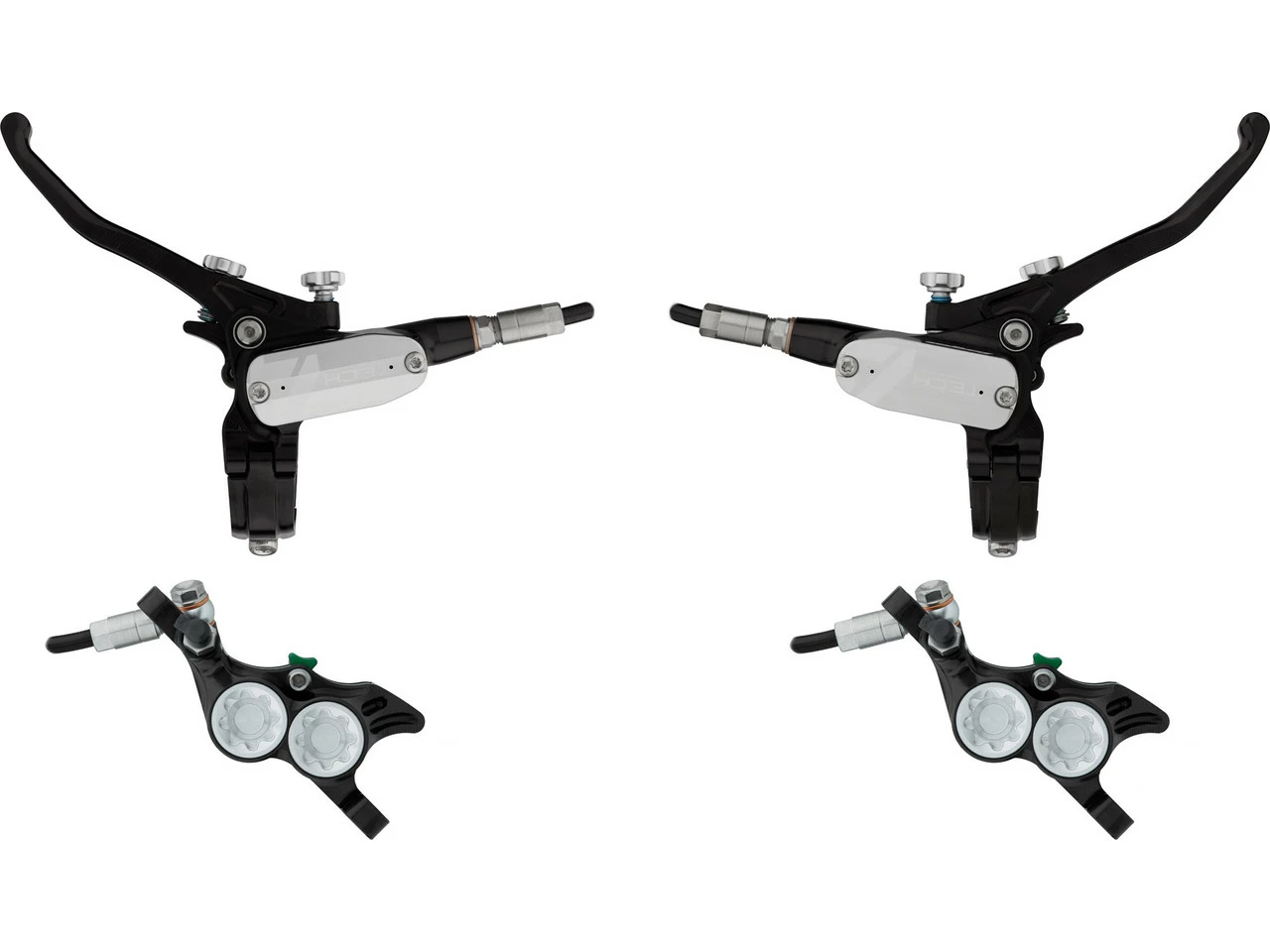 HOPE Tech 4 E4 V+h Set Scheibenbremse Mit Kunststoffleitung 19 HOPE Tech 4 E4 V+h Set Scheibenbremse Mit Kunststoffleitung – Bild 17