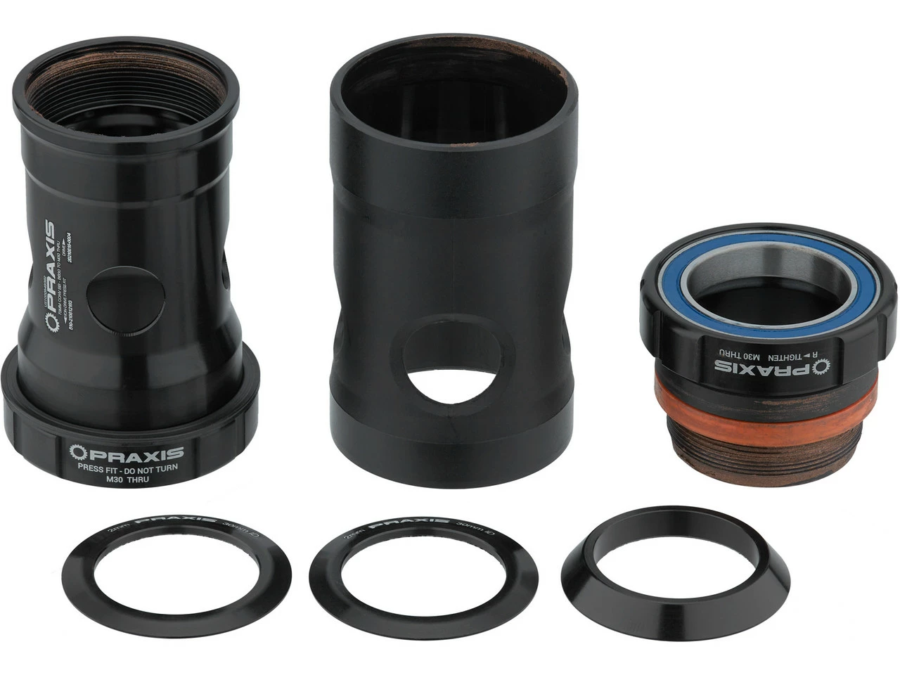 Praxis Works M30 THRU MTB BB30 / PF30 Innenlager 6 Praxis Works M30 THRU MTB BB30 / PF30 Innenlager – Bild 4